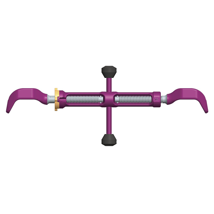 Knebelspanner ICE-CURT-K mit Spannlaschen