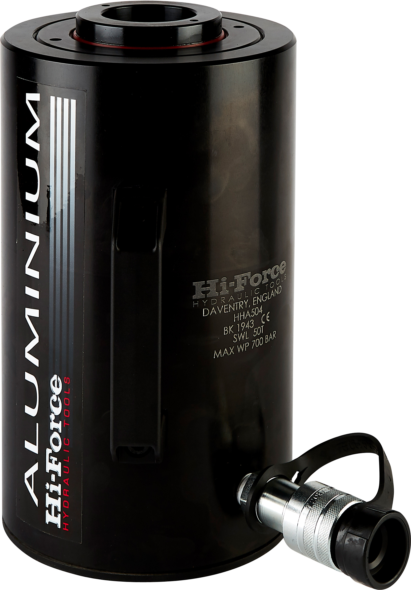 Single acting hollow piston aluminium cylinders type HHA