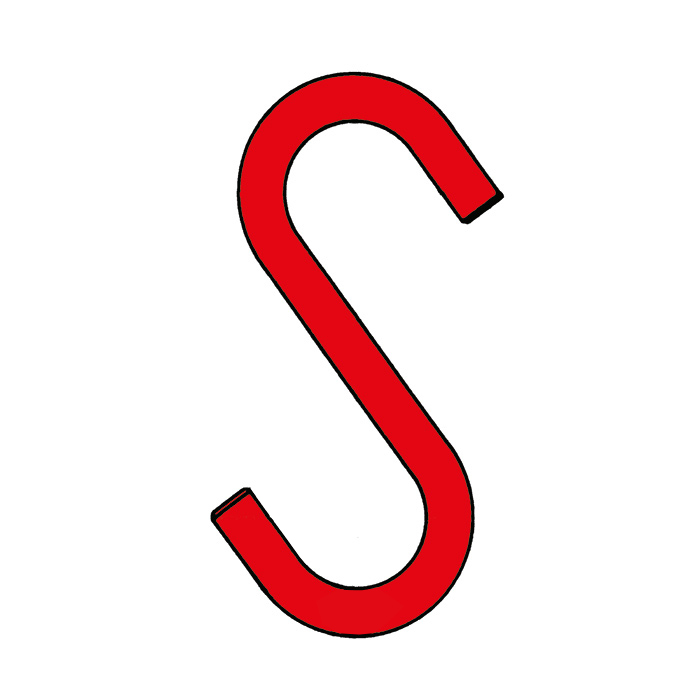 S-krok öppen på båda sidor