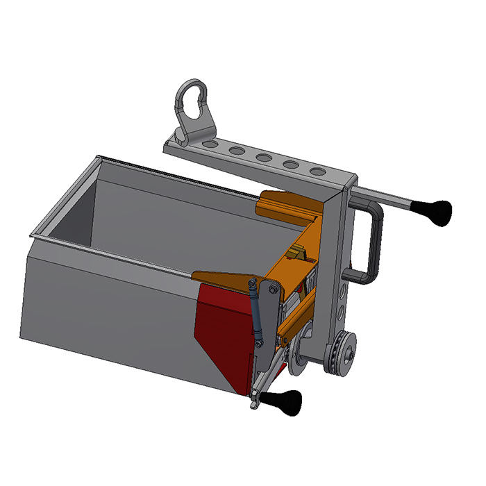 CondorGrip Kistenentleergreifer für Zink- und Edelstahlkisten