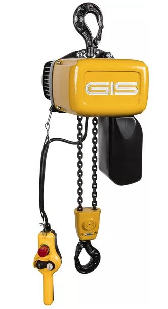 E-Kettenzug. 2-strängig m. Haken