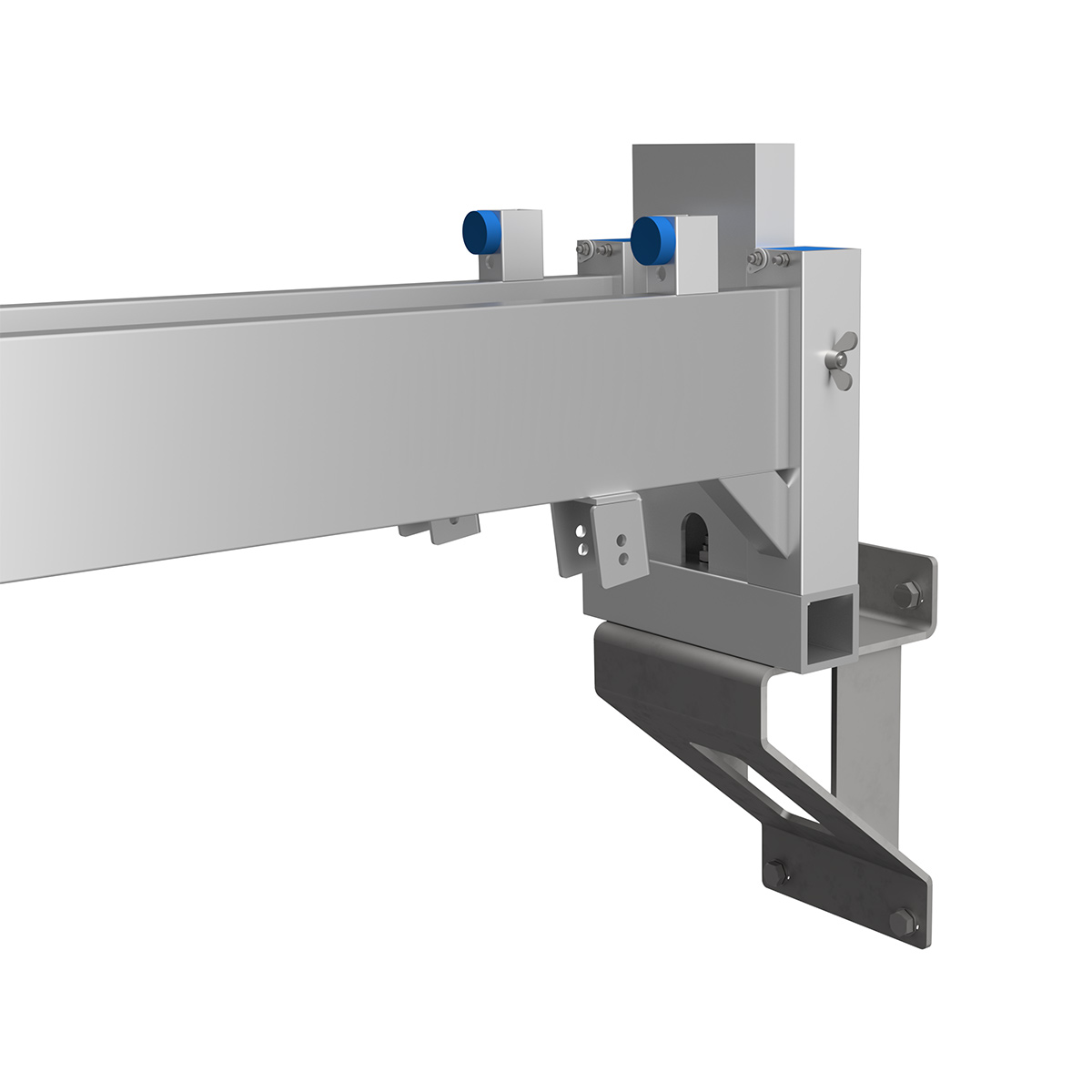 Wandkonsole für Alu-Portalkran