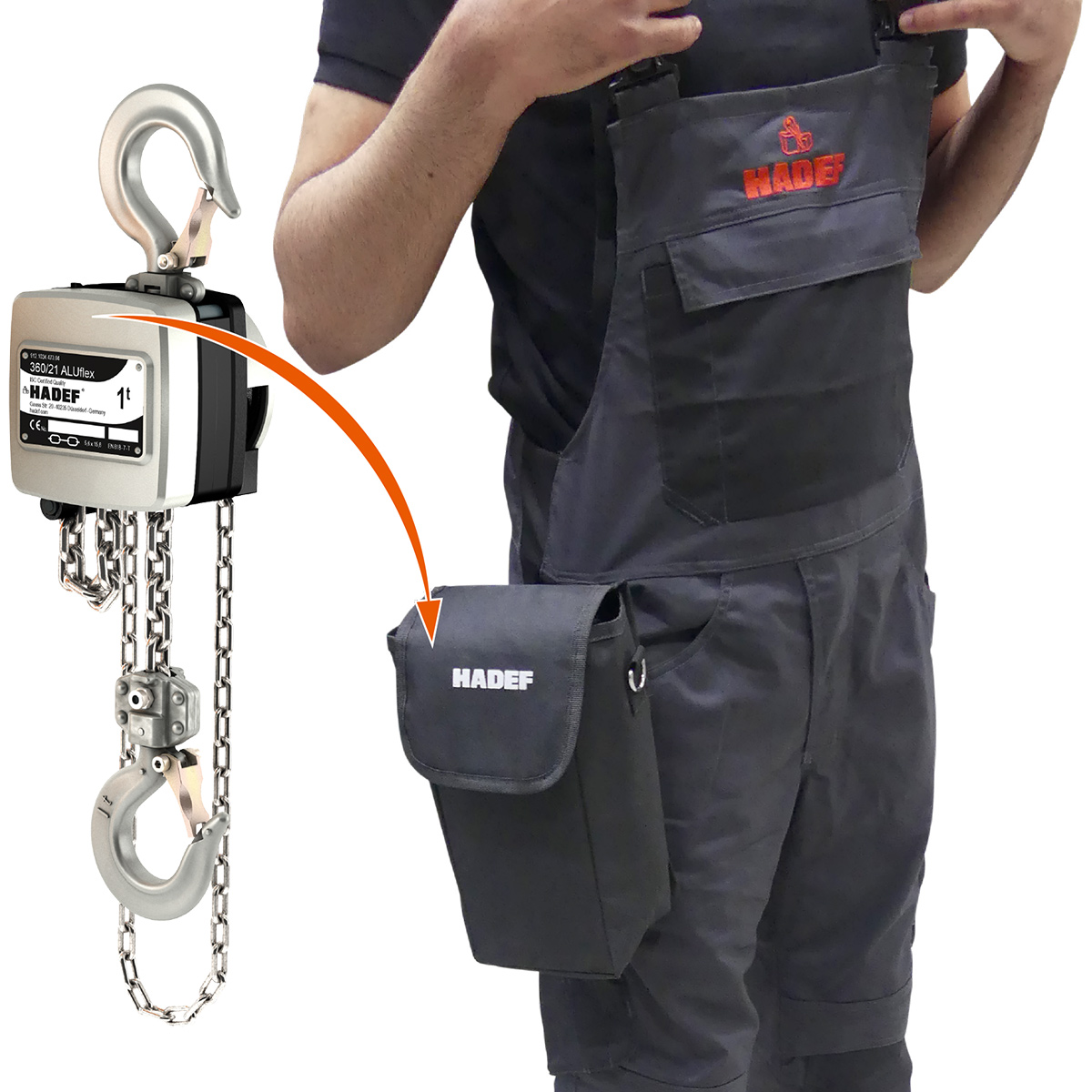 Tasche für Flaschenzug 360/21