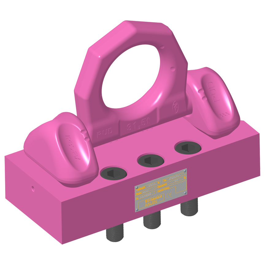 Anschl.p. VRBG-FIX M30x46mm Stahl