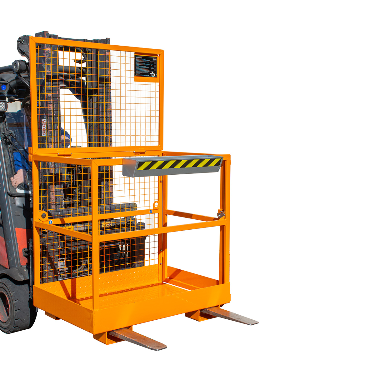 Arbeitsbühne MB-D lackiert