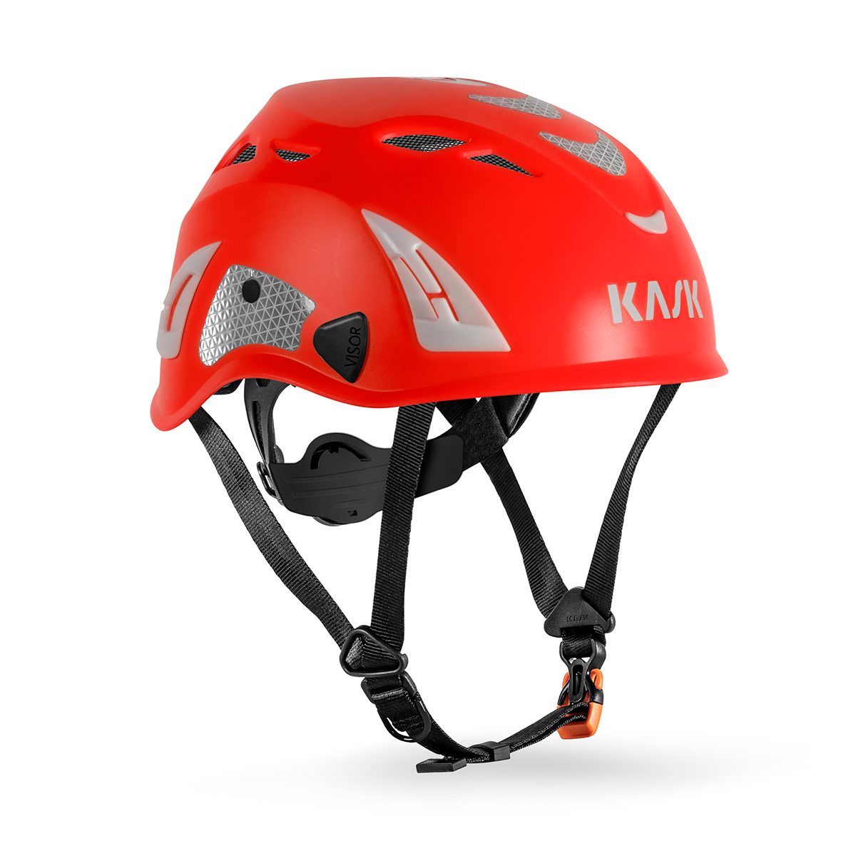 KASK SUPERPLASMA AQ HI VIZ rot fluo