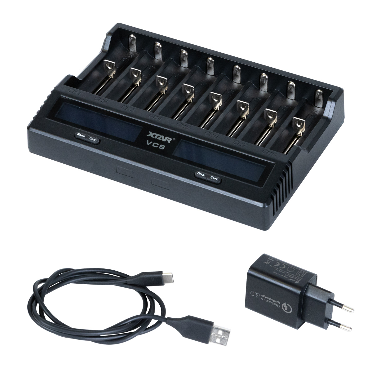 Akkuladegerät XTAR VC8