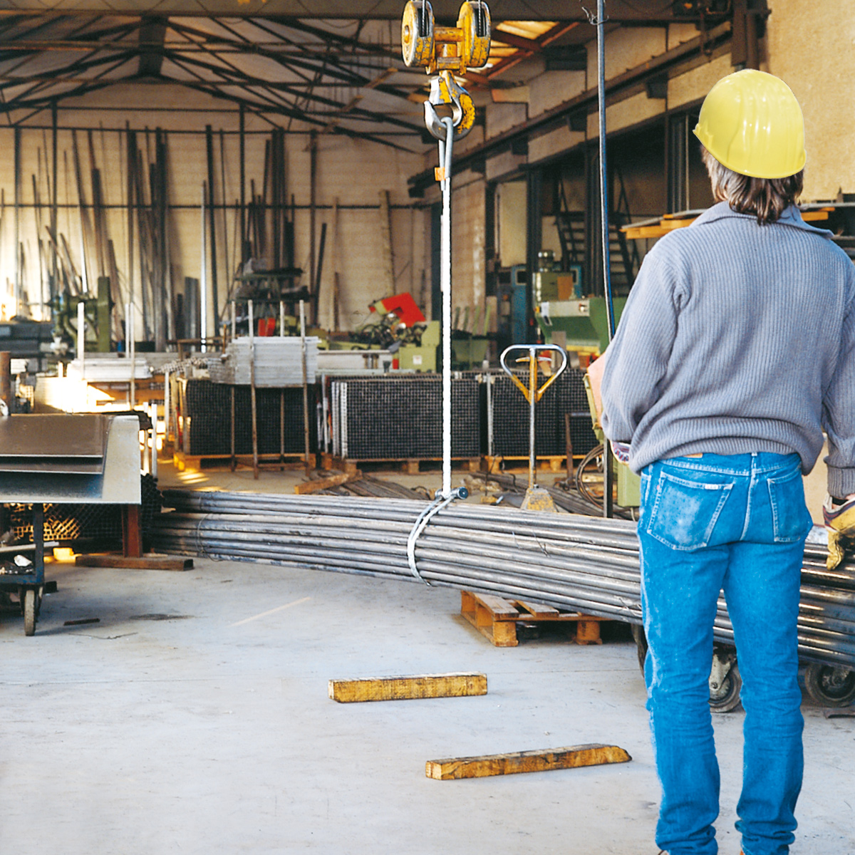 Bandseilhebeband verz. mit Öse und LRB